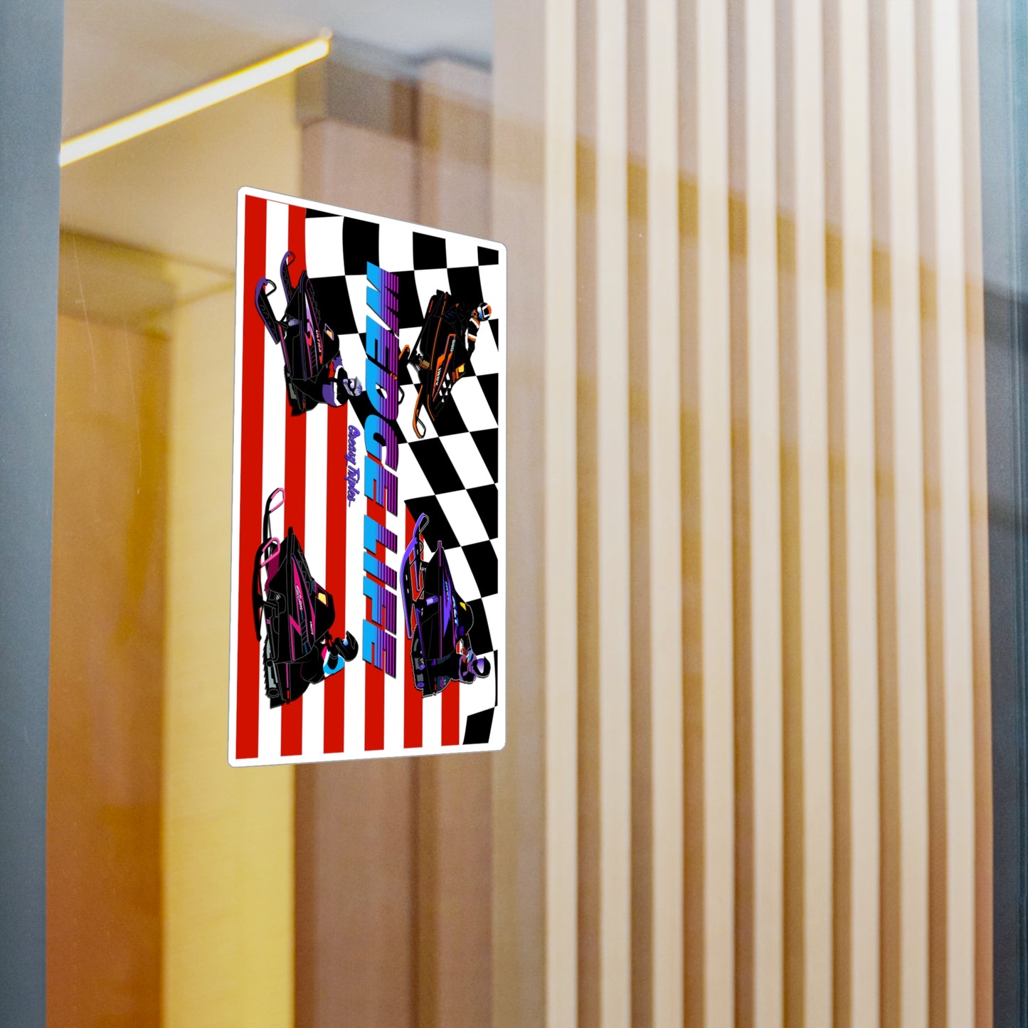 Greasy Triples Kiss-Cut Vinyl Decals