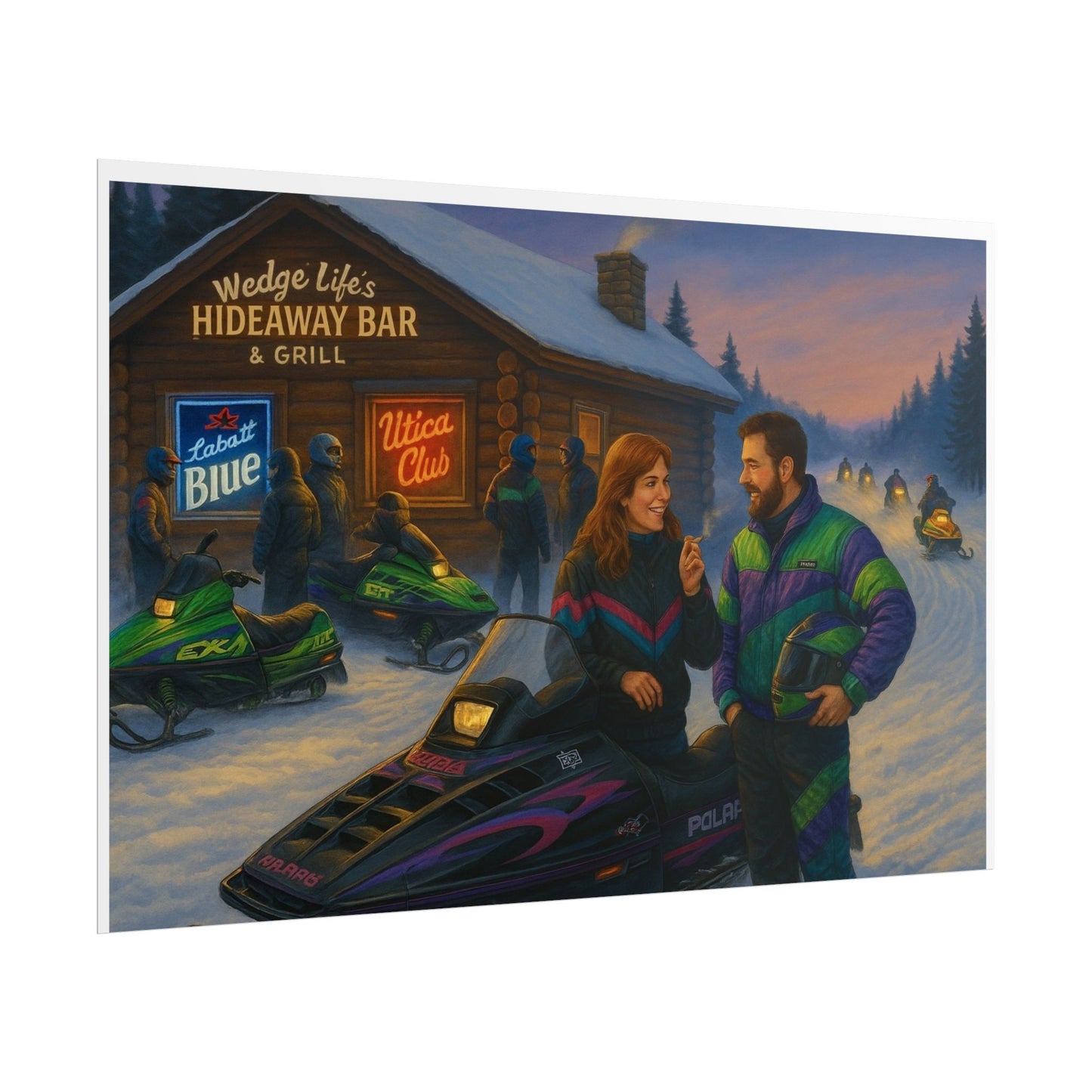 Wedge Life's Hideaway Rolled Posters
