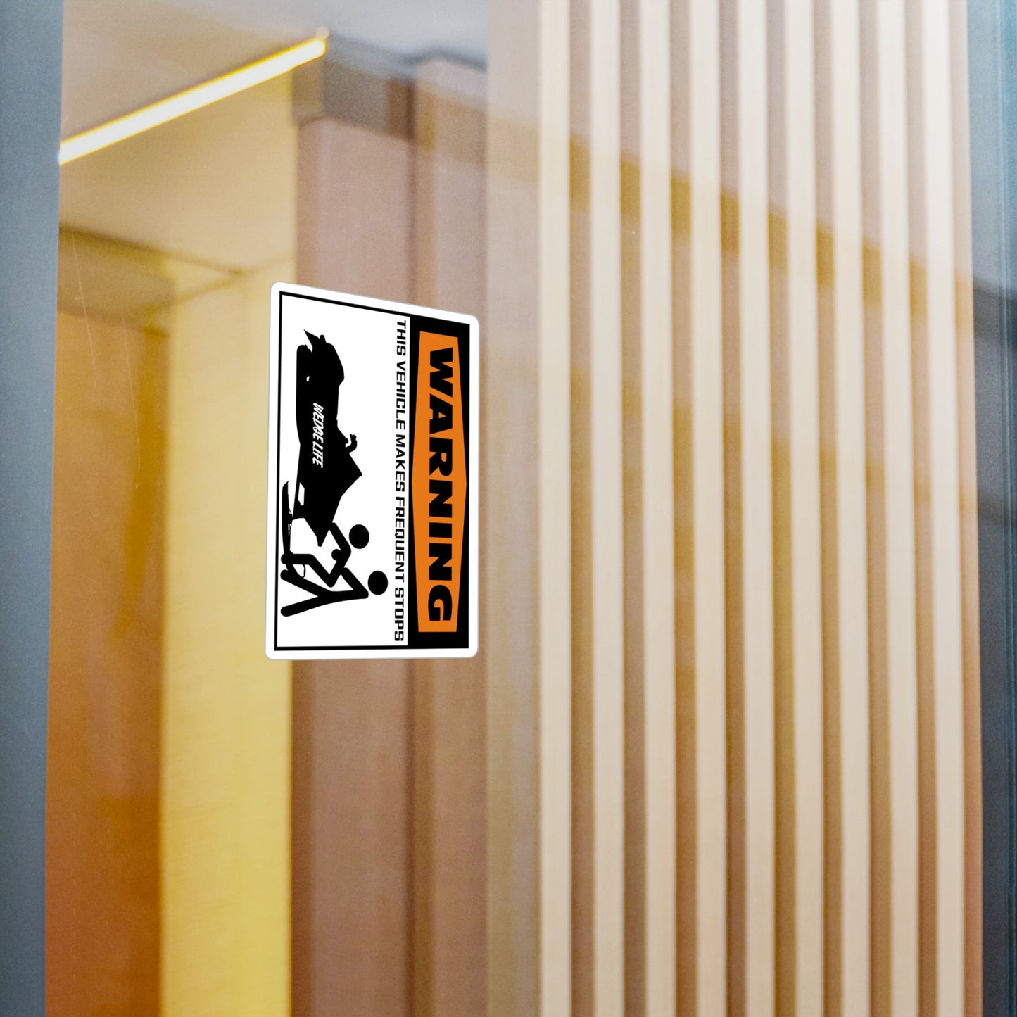 Frequent Stops Kiss-Cut Vinyl Decals