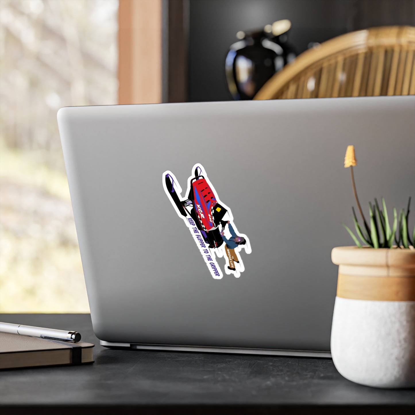 Flipper to The Gripper XCR 440 Kiss-Cut Vinyl Decals