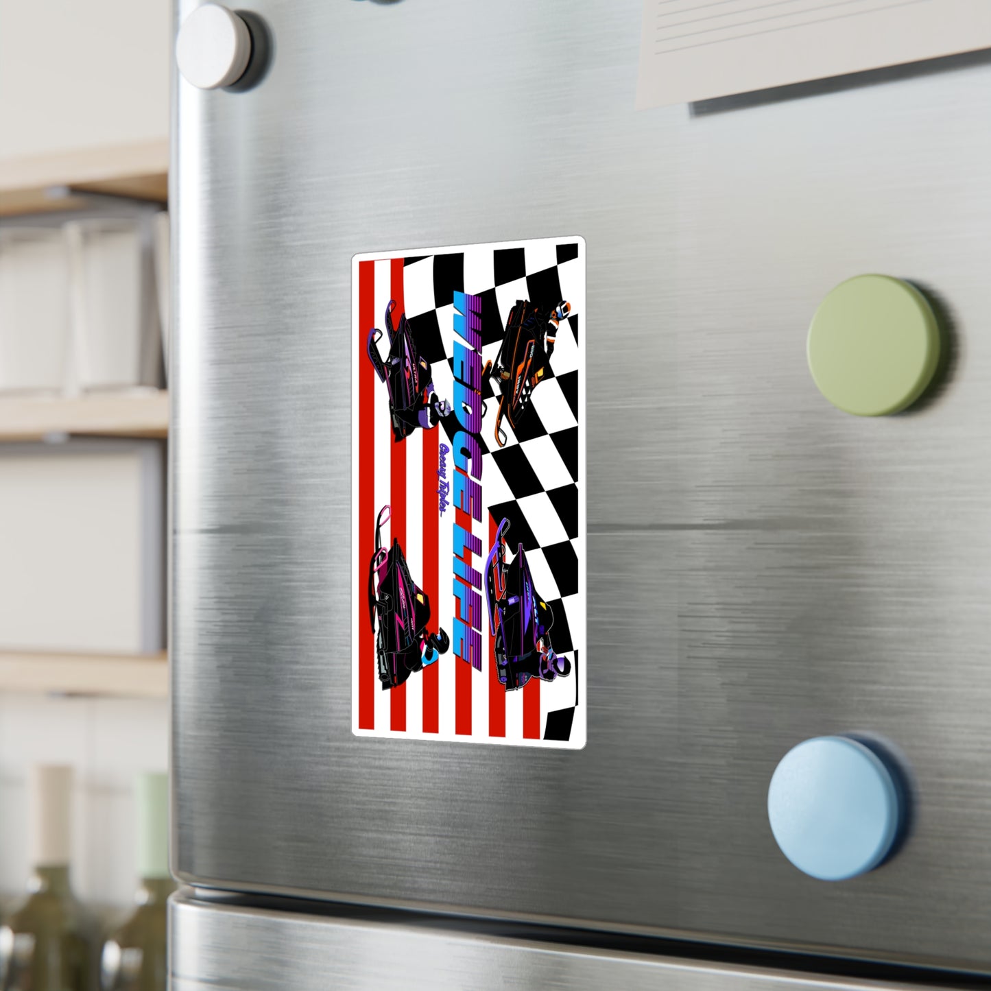 Greasy Triples Kiss-Cut Vinyl Decals