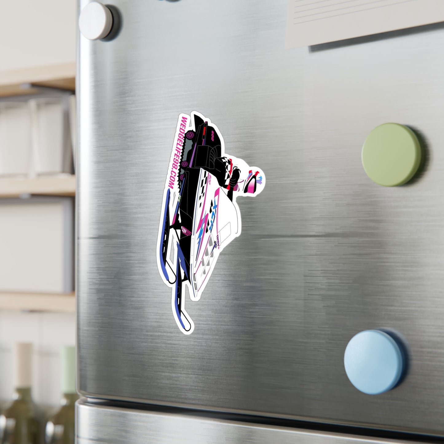 1996 XCR 600 Kiss-Cut Vinyl Decals