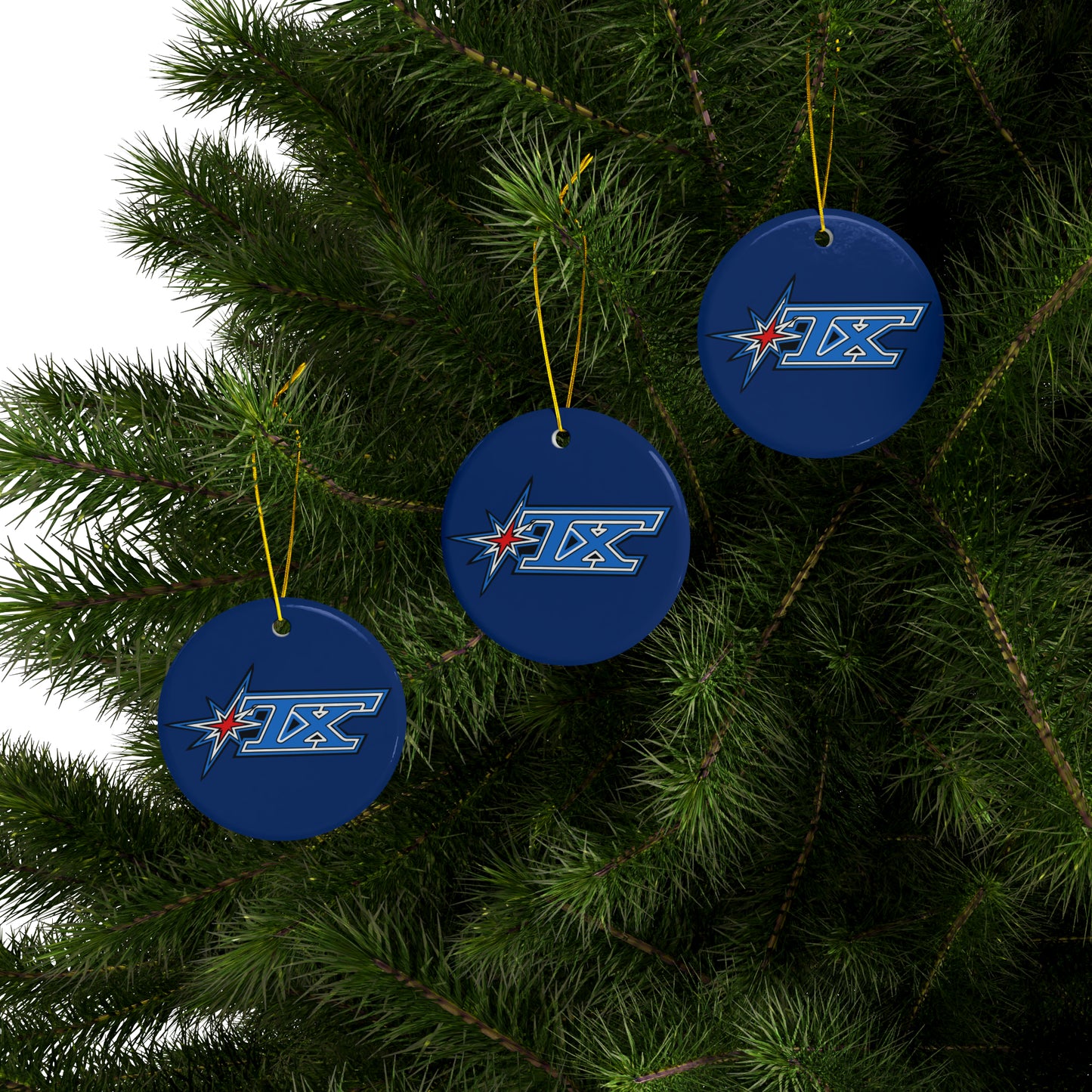 TX Ceramic Ornaments