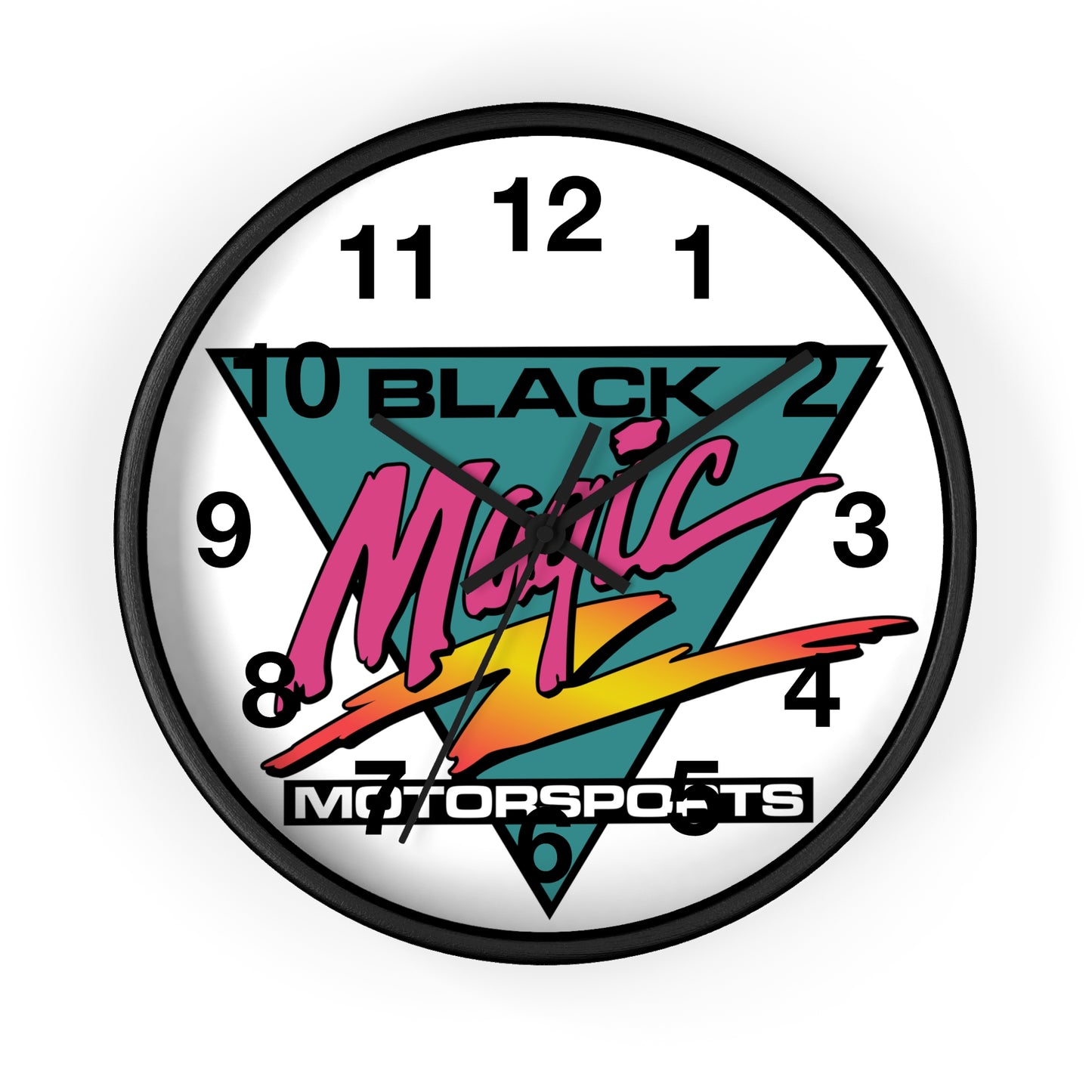Black Magic Wall Clock