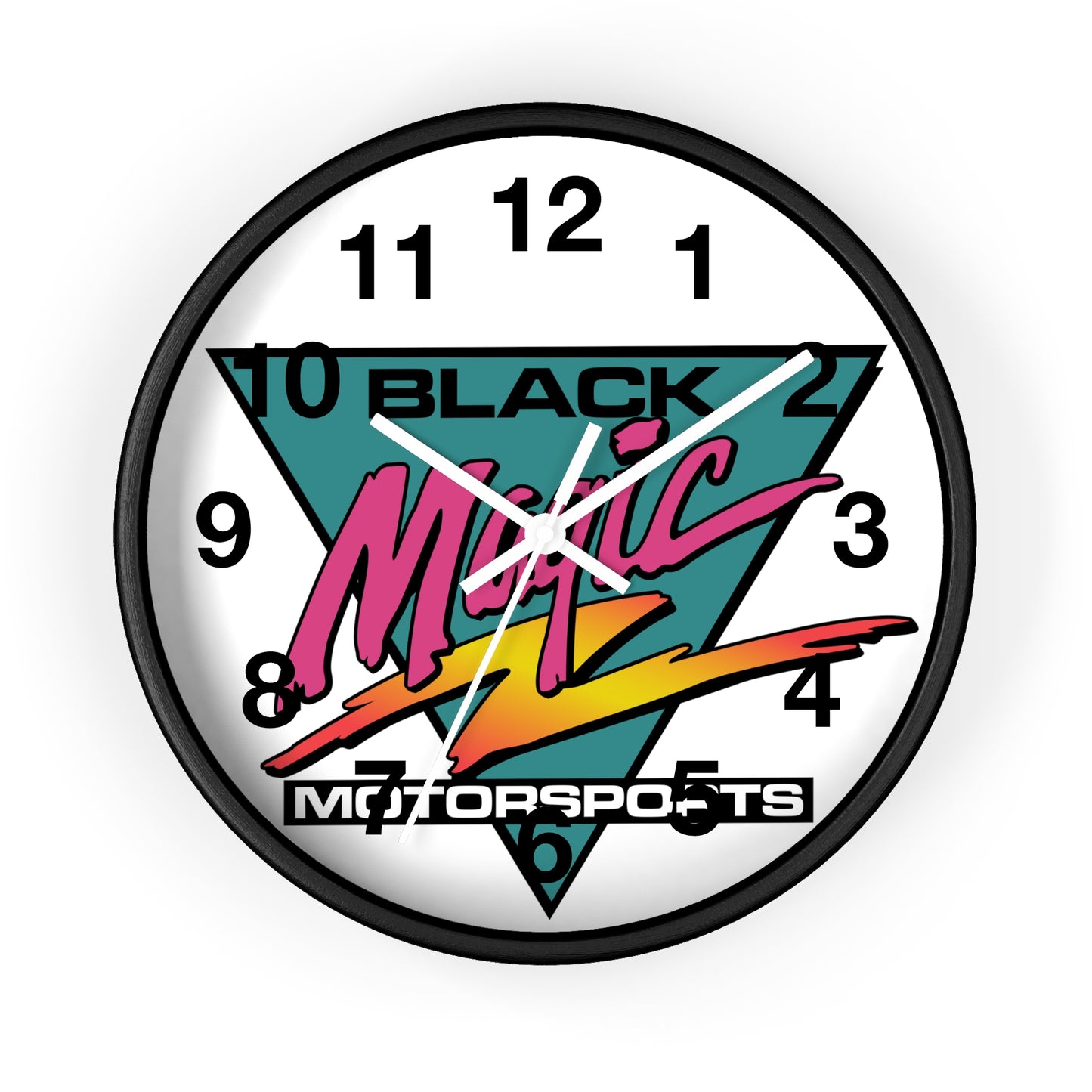 Black Magic Wall Clock