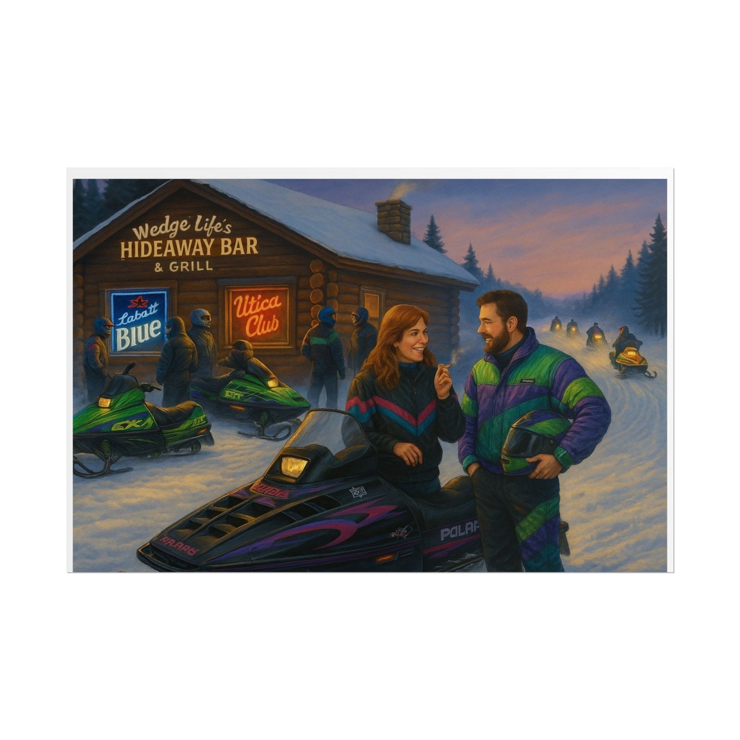 Wedge Life's Hideaway Rolled Posters