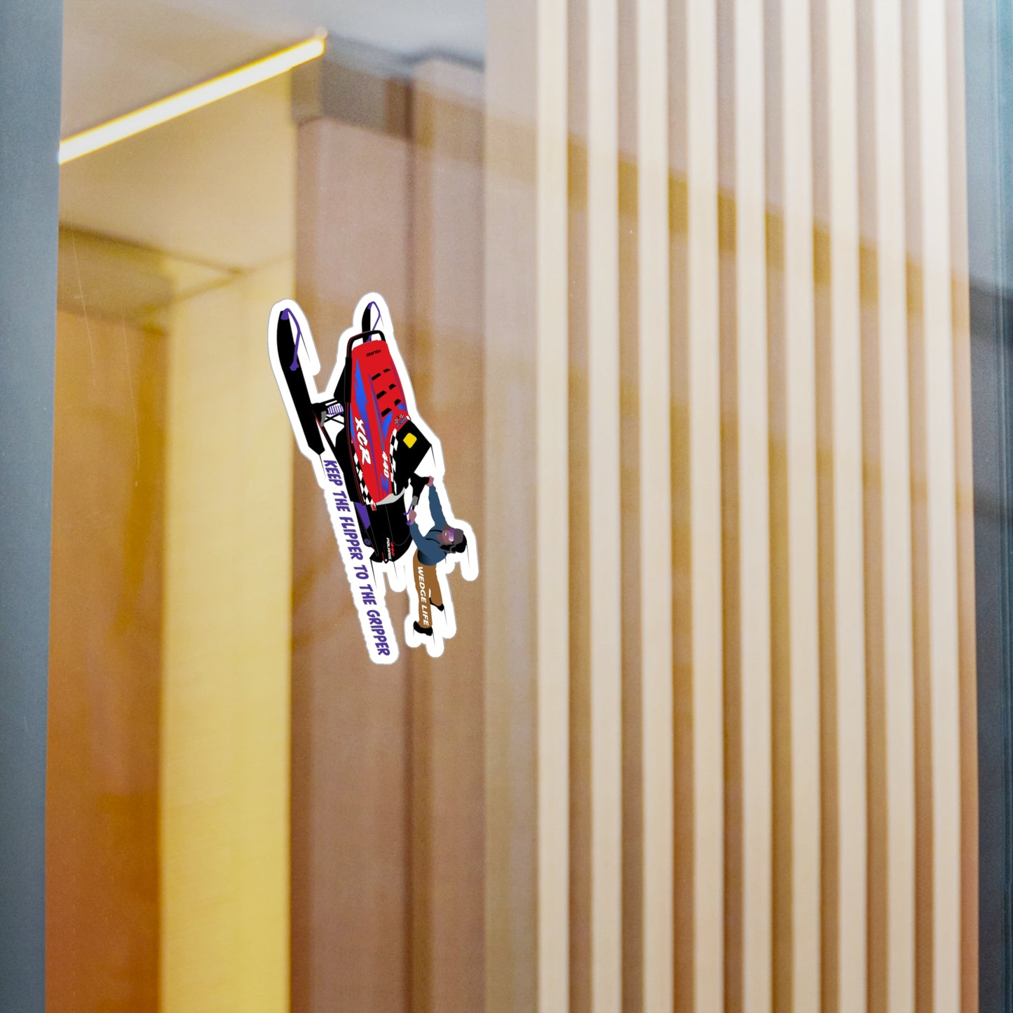Flipper to The Gripper XCR 440 Kiss-Cut Vinyl Decals
