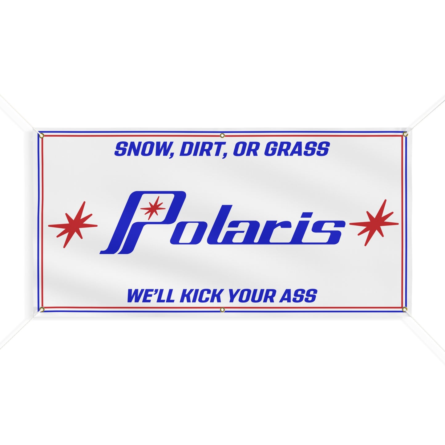 Snow Dirt or Grass Matte Banner