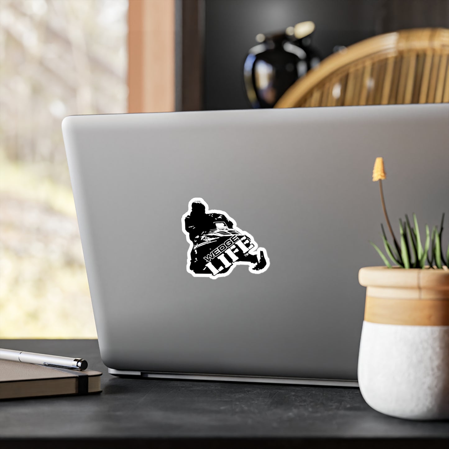 Wedge Life Original Logo Kiss-Cut Vinyl Decals