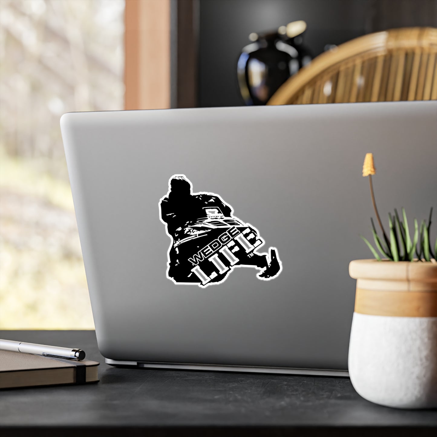 Wedge Life Original Logo Kiss-Cut Vinyl Decals