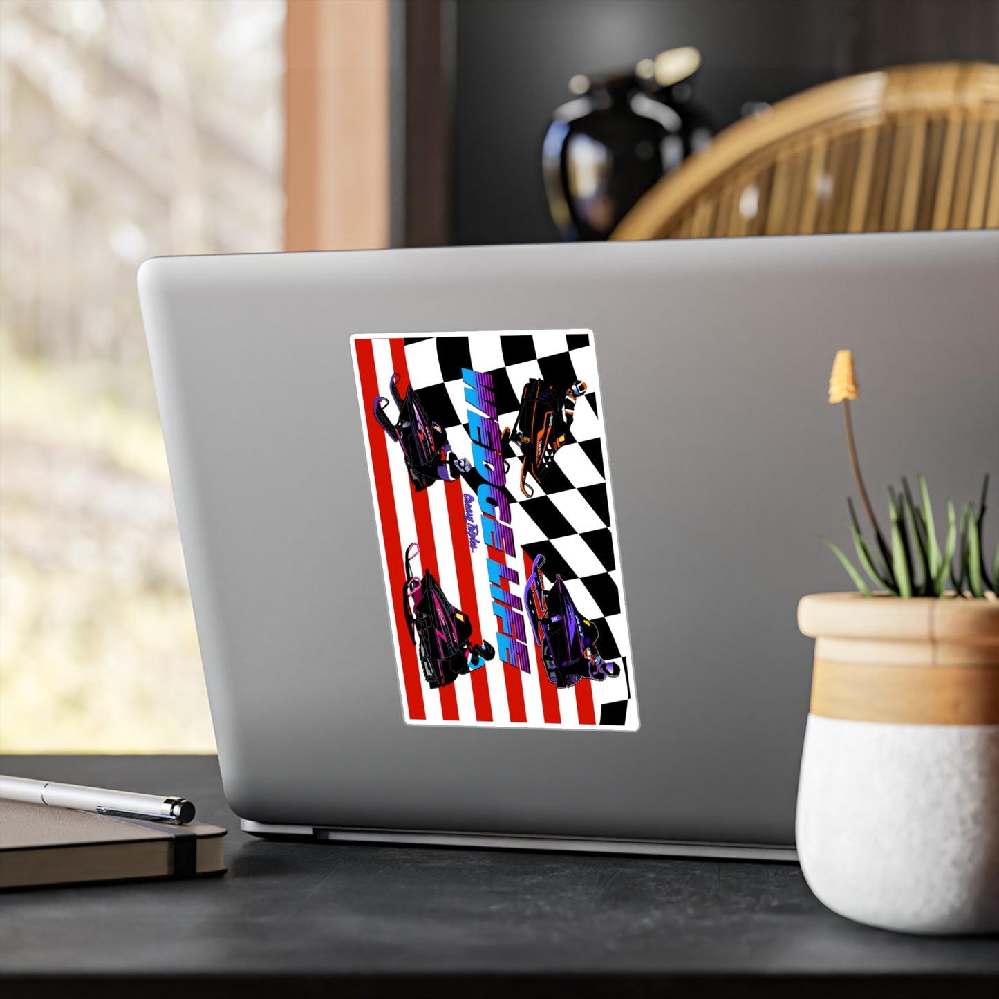 Greasy Triples Kiss-Cut Vinyl Decals