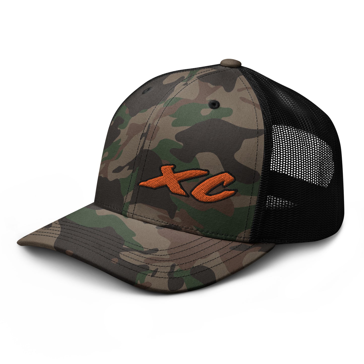 XC Camouflage trucker hat