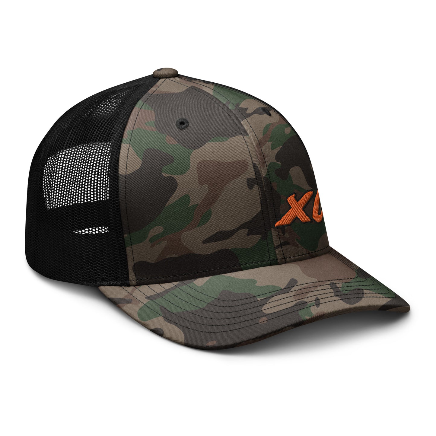 XC Camouflage trucker hat
