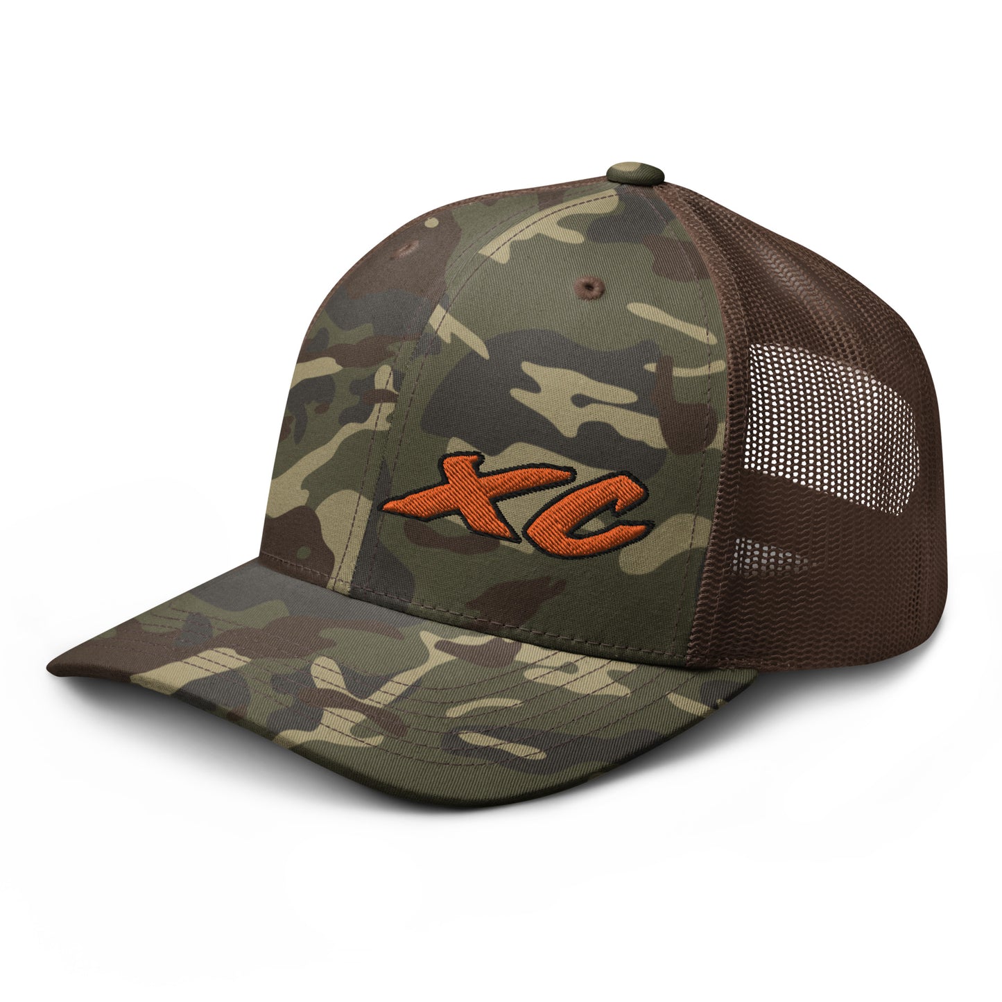 XC Camouflage trucker hat