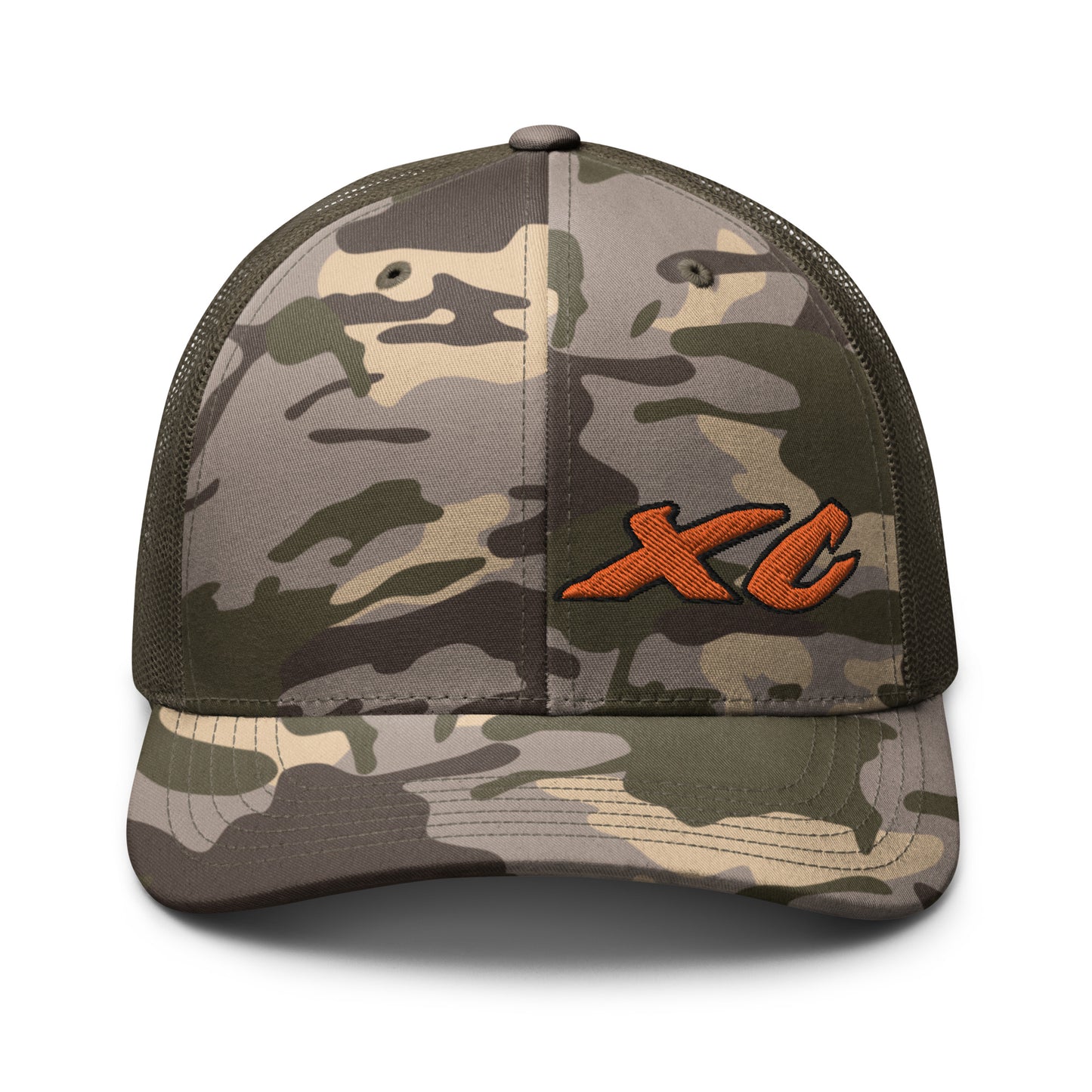 XC Camouflage trucker hat