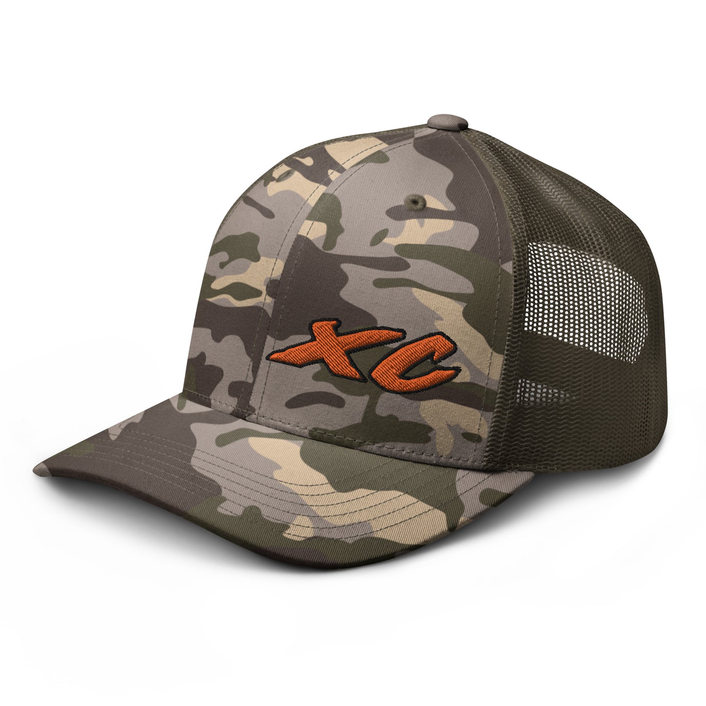 XC Camouflage trucker hat