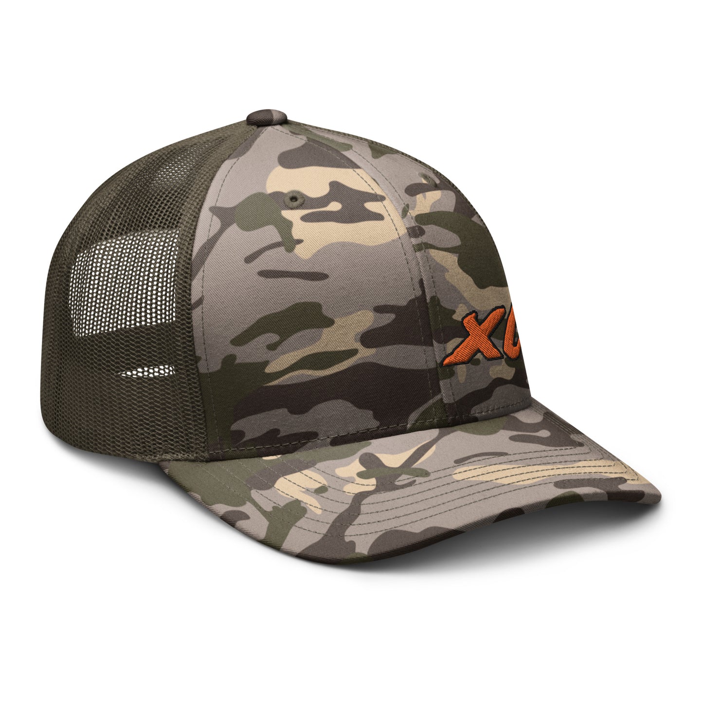 XC Camouflage trucker hat
