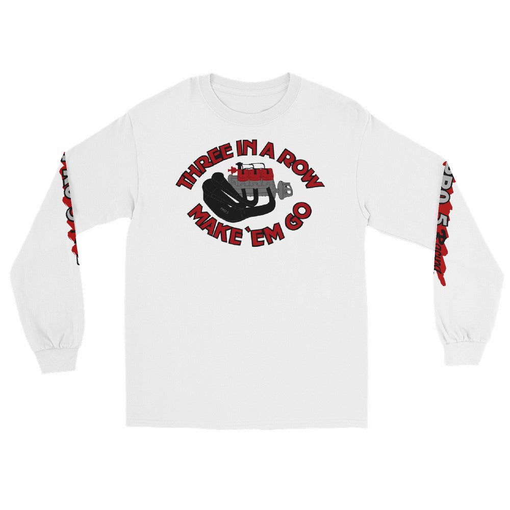 Three in a row Men’s Long Sleeve Shirt