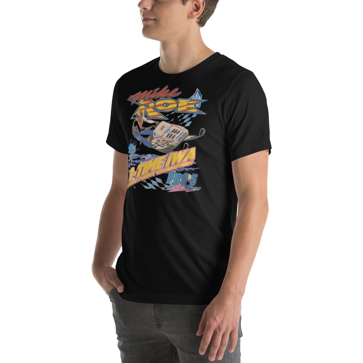 Vintage Watercross Unisex t-shirt
