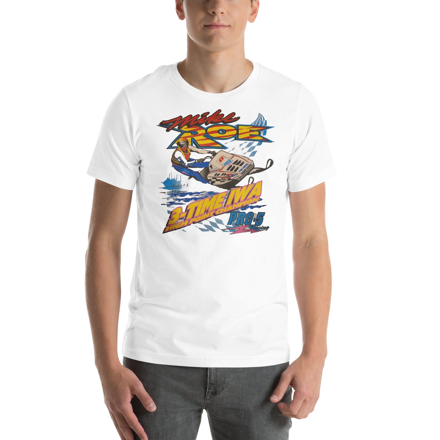 Vintage Watercross Unisex t-shirt