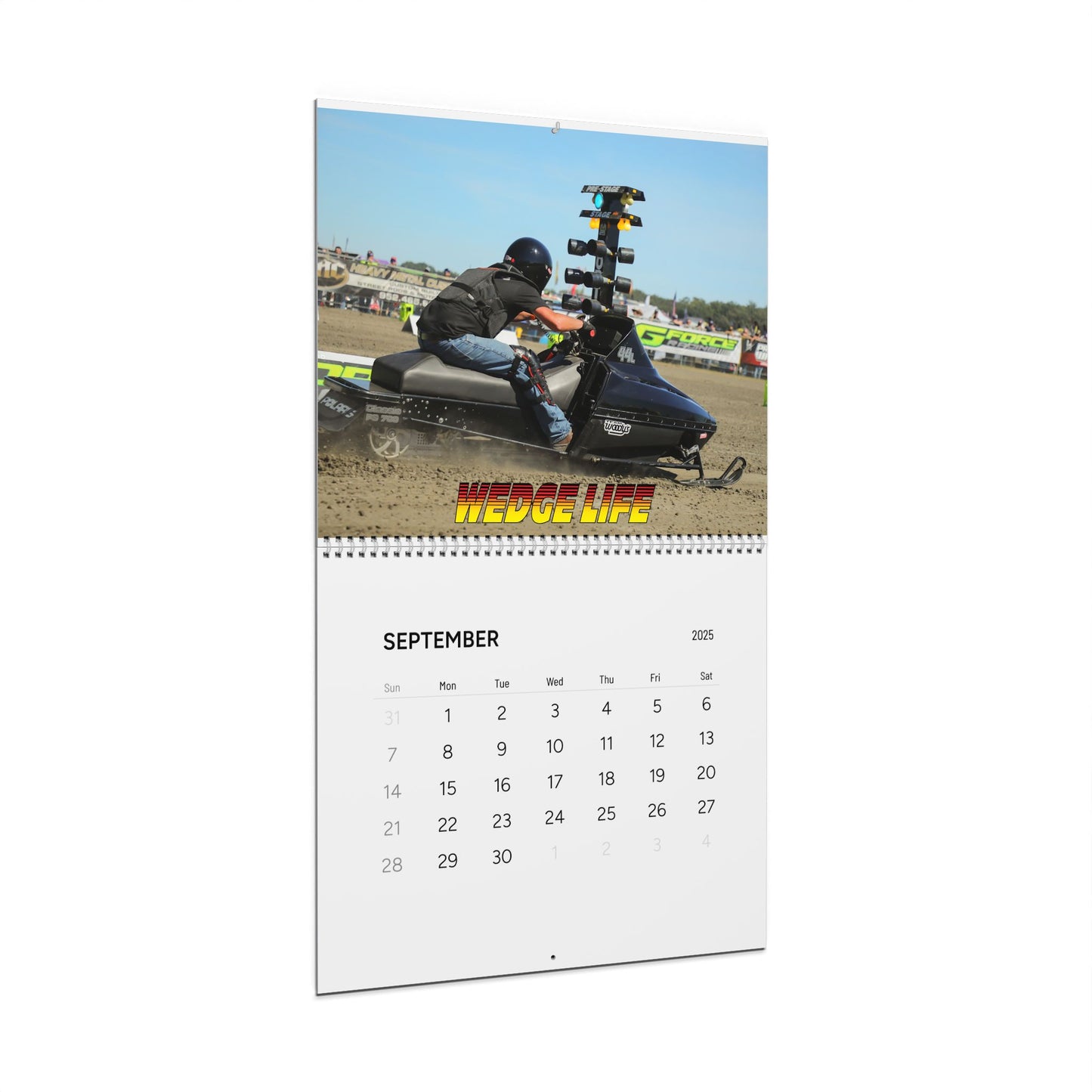 2025 Wedge Life Wall Calendar (US PRINTED)