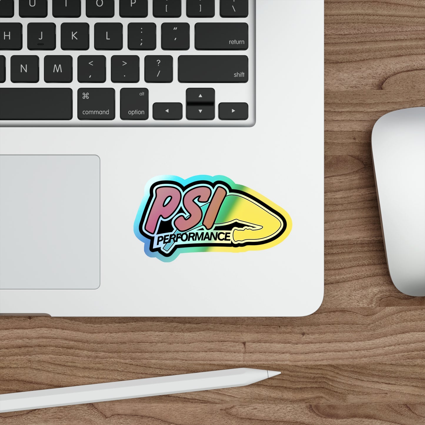 PSI Holographic Die-cut Stickers