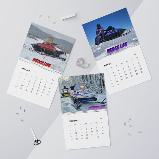 2025 Wedge Life Wall Calendar (US PRINTED)