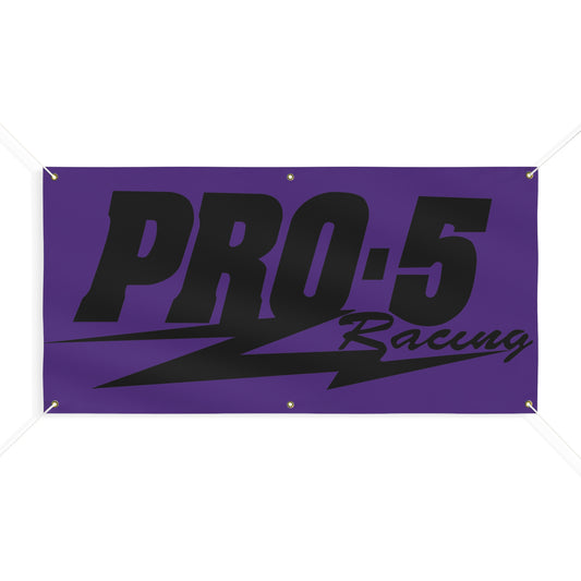 Copy of Pro 5 Black/Purple Matte Banner