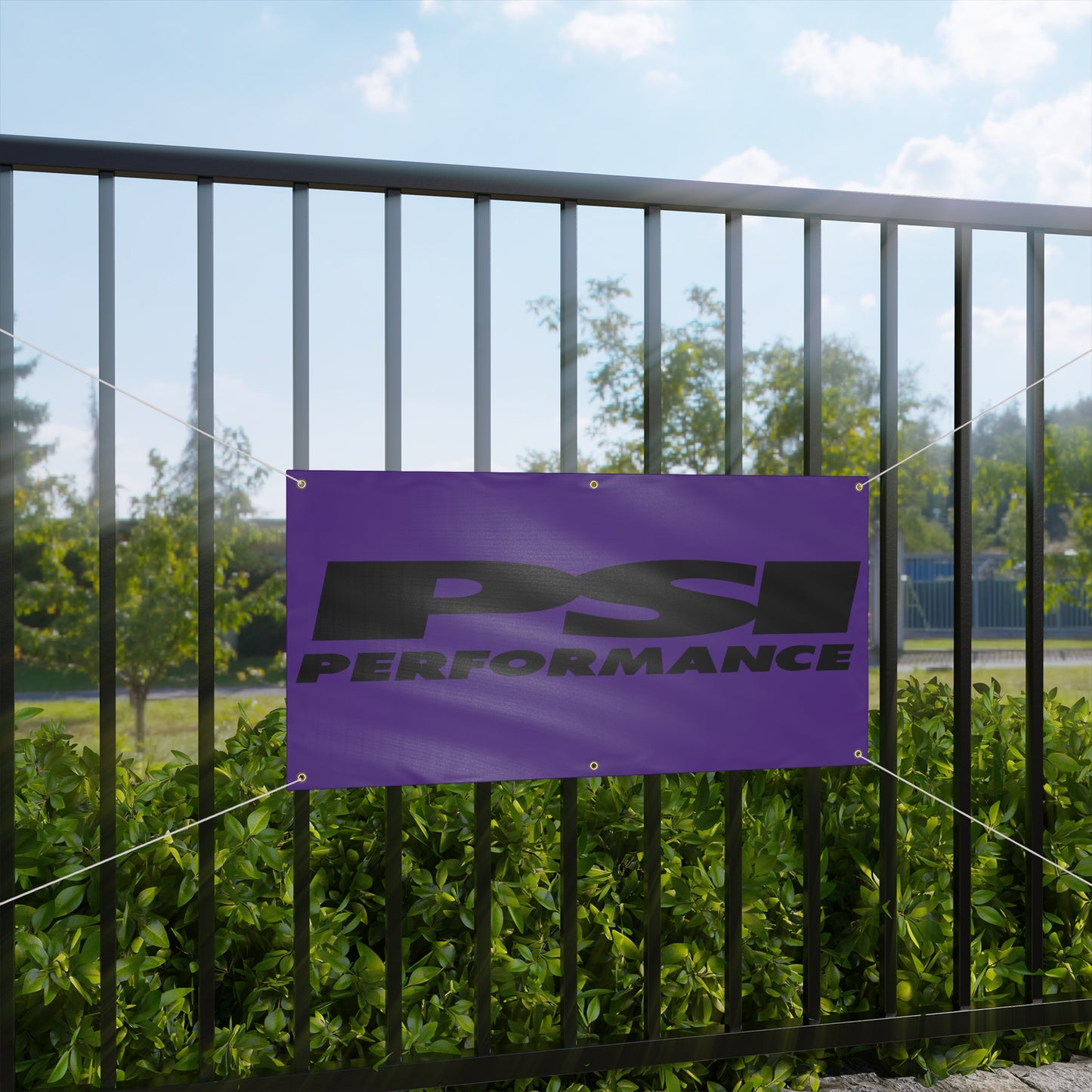 PSI Black/Purple Matte Banner