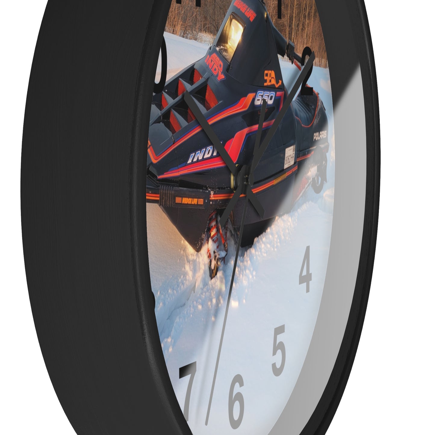 1992 650 Snow Drift Wall Clock