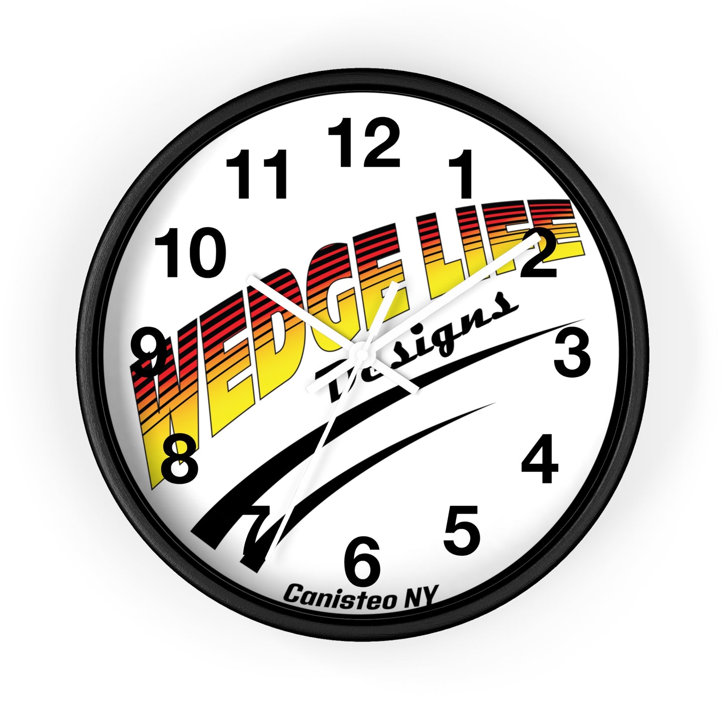 Wedge Life Wall Clock