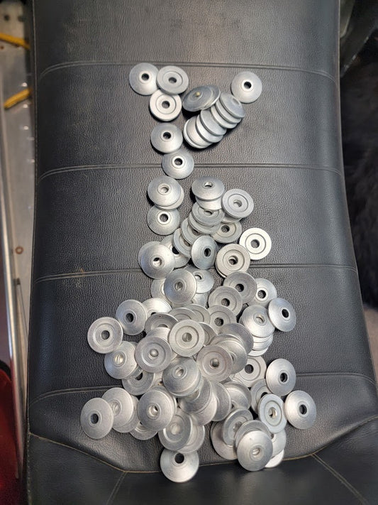 Round Aluminum Stud Backers (48 pack)