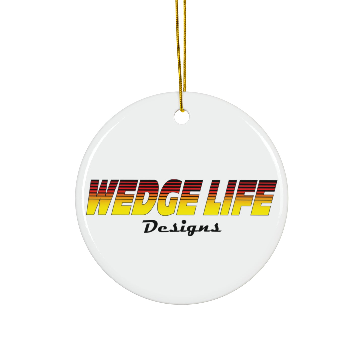 Wedge Life Designs Storm Ceramic Ornaments