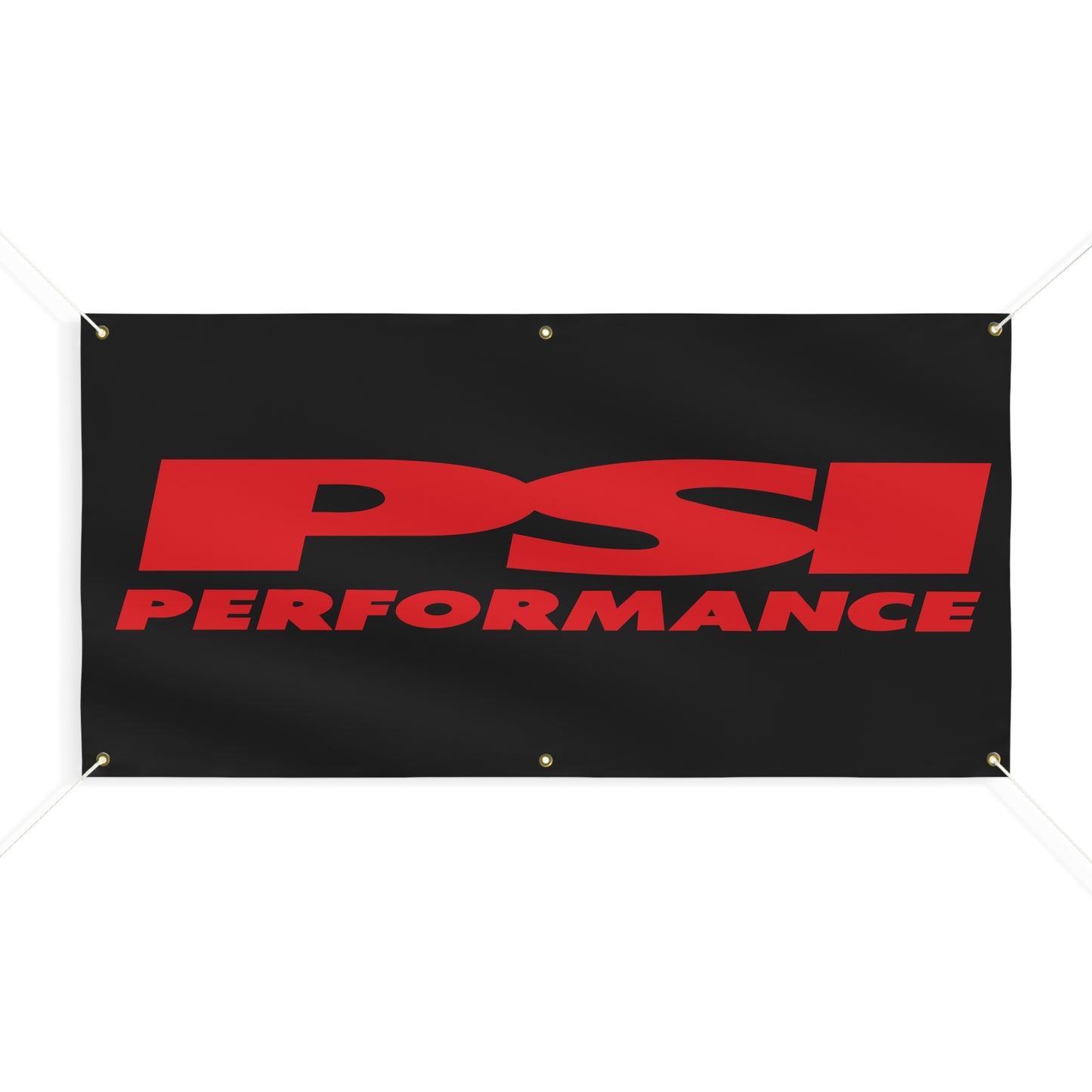 PSI Red/Black Matte Banner