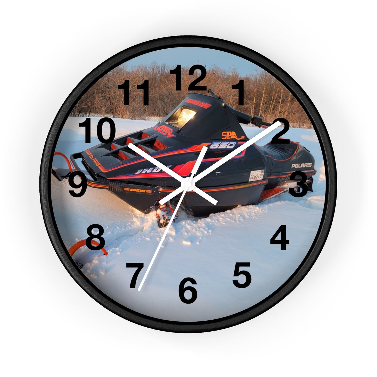 1992 650 Snow Drift Wall Clock
