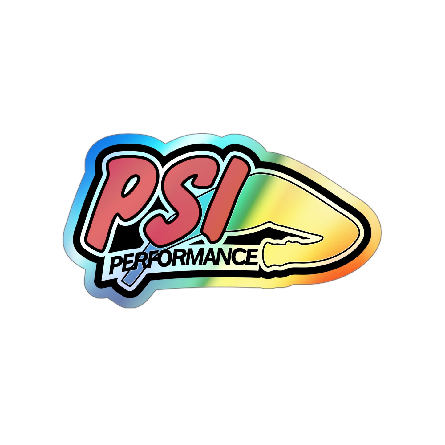 PSI Holographic Die-cut Stickers