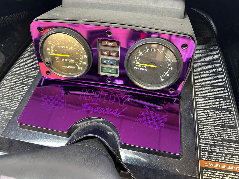 Wedge Chassis Dash Plates (SUMMER ONCE A MONTH SHIPPING)