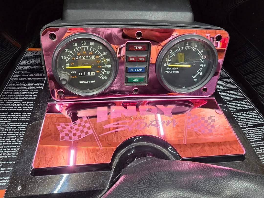 Wedge Chassis Dash Plates (SUMMER ONCE A MONTH SHIPPING)