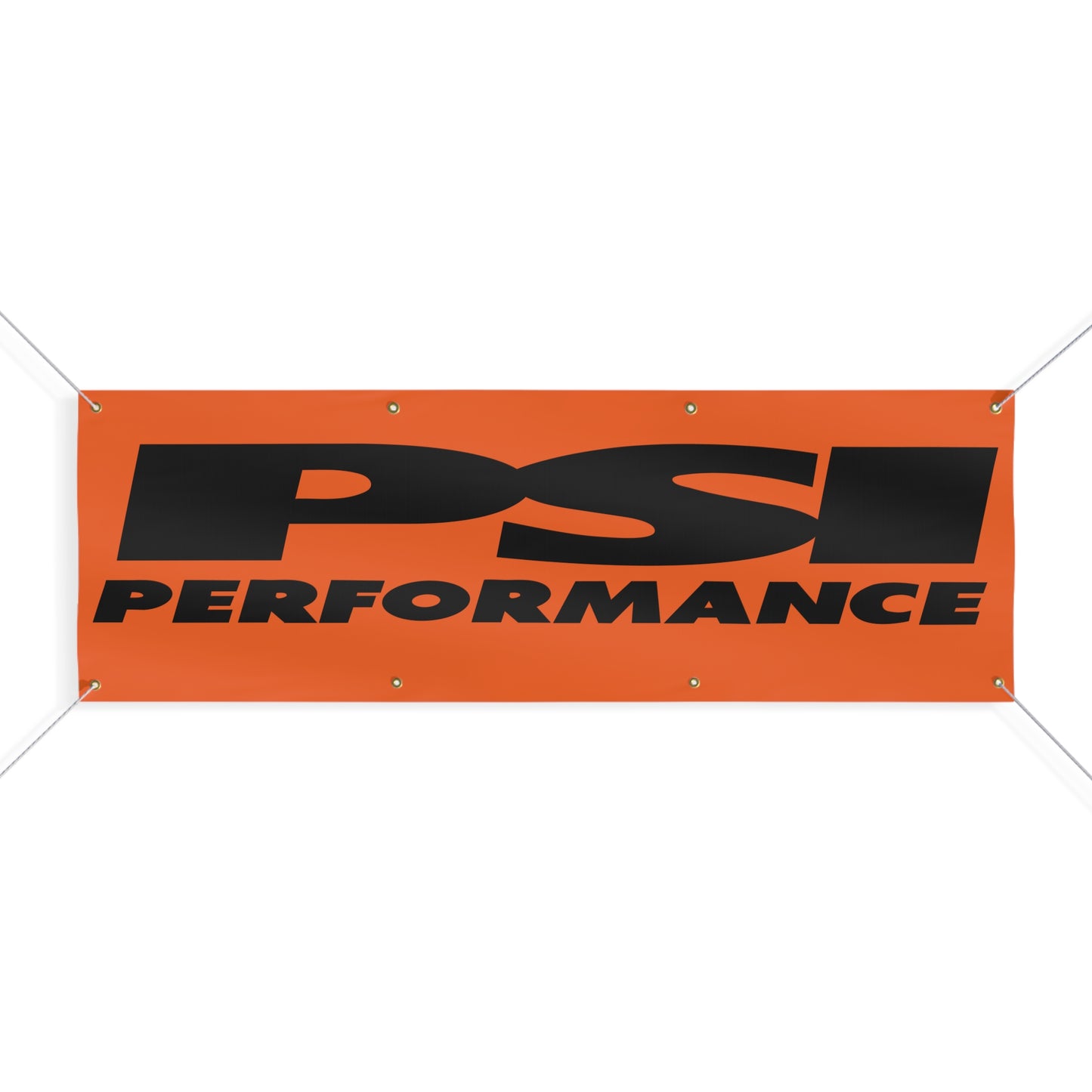 PSI Black/Orange Matte Banner