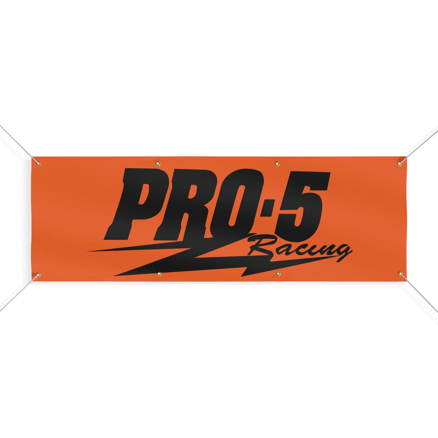 Pro 5 Black/Red Matte Banner