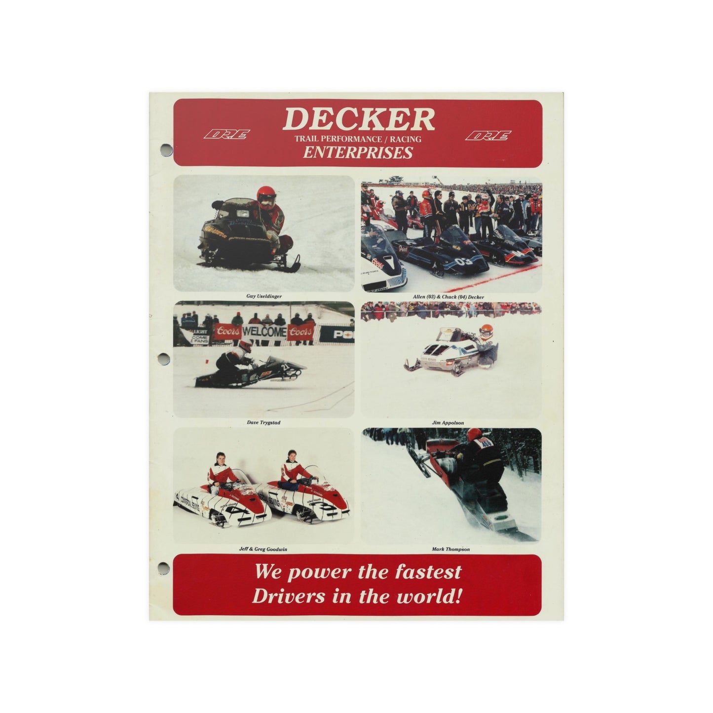 1990 Decker Satin Posters (210gsm)