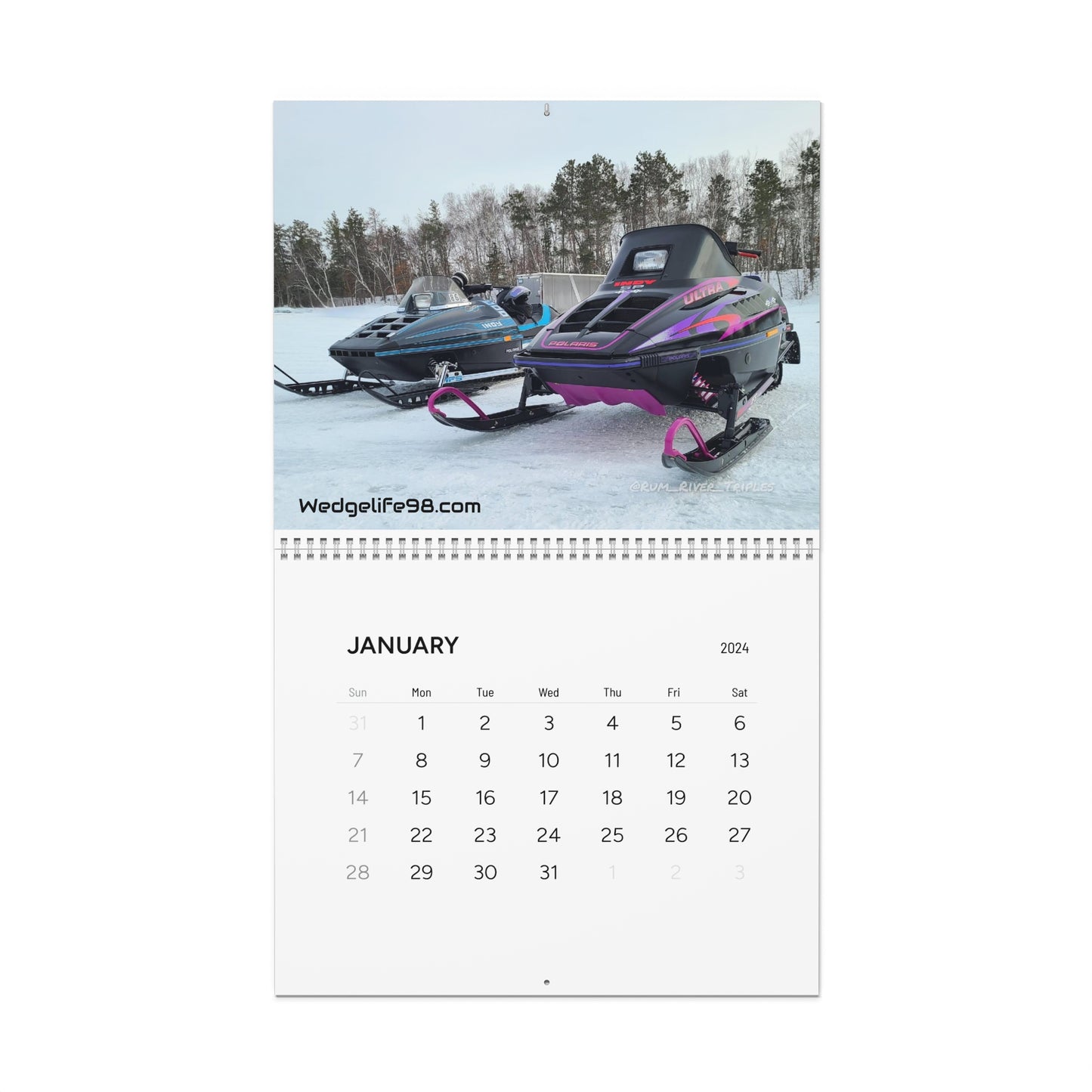 Wedge Life Wall Calendars (2024)