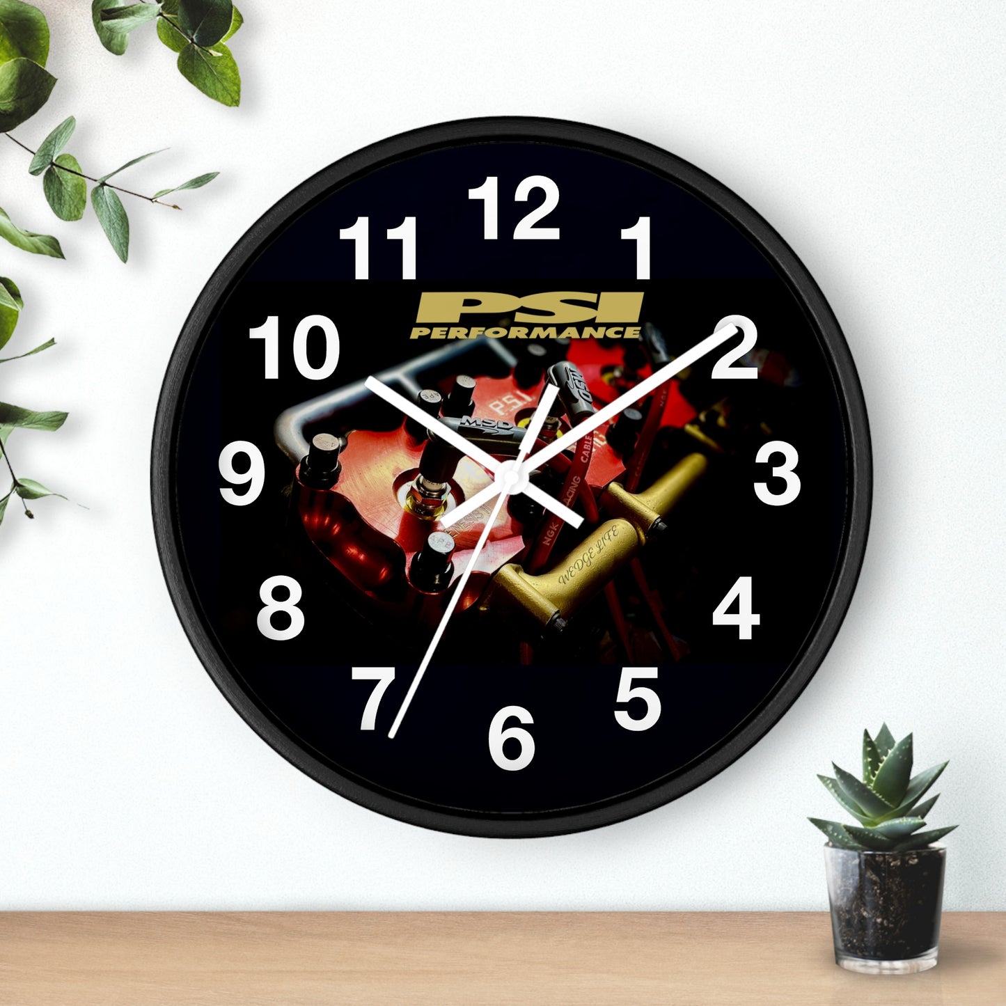 Psi Engine Wall Clock