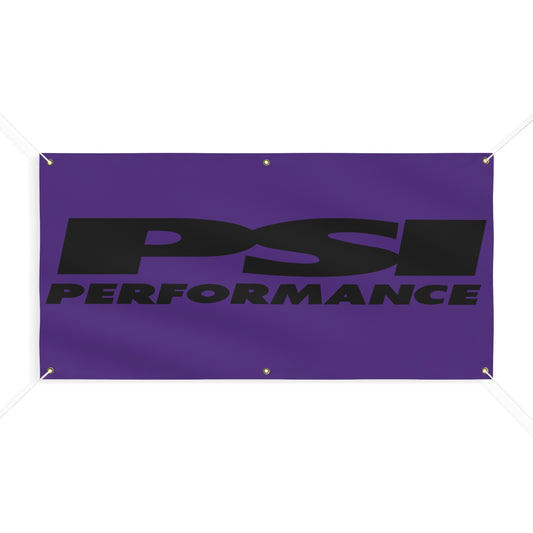 PSI Black/Purple Matte Banner