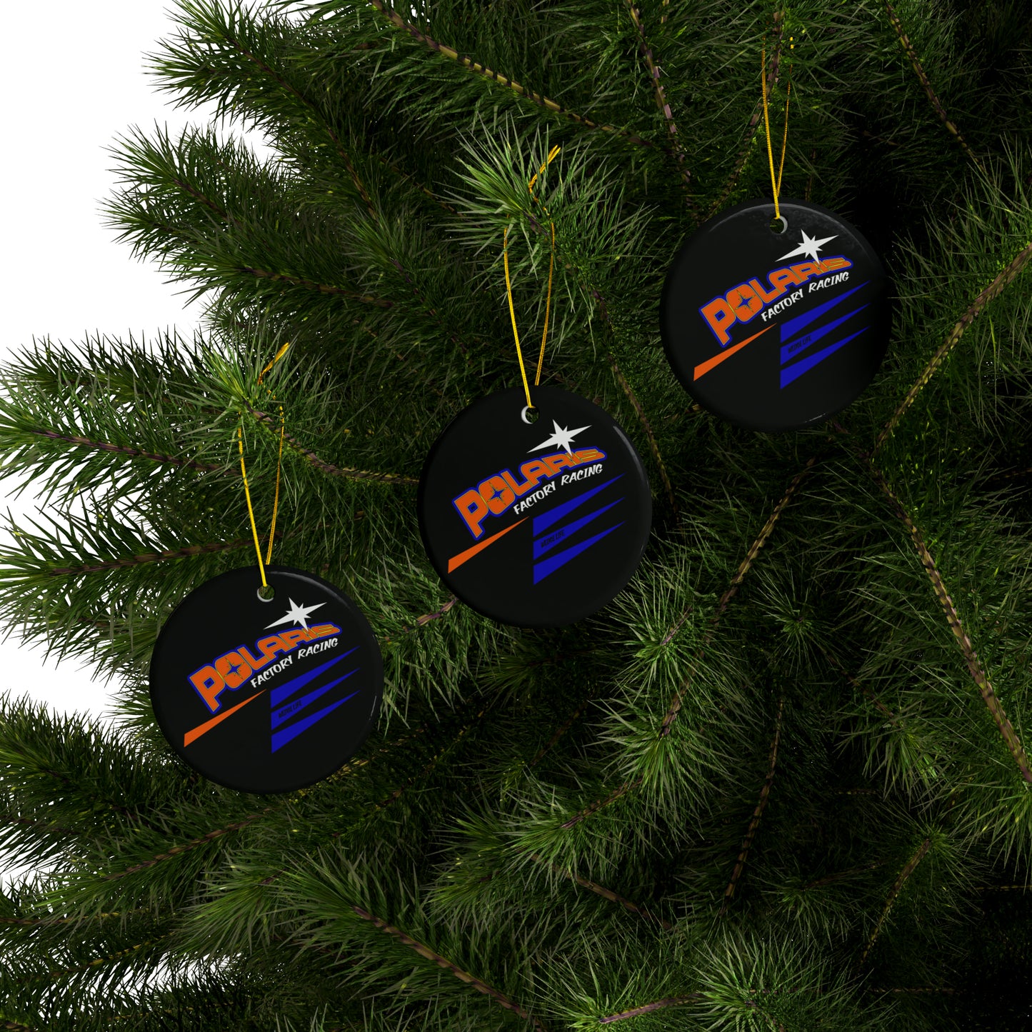 Factory Racing Ceramic Ornaments