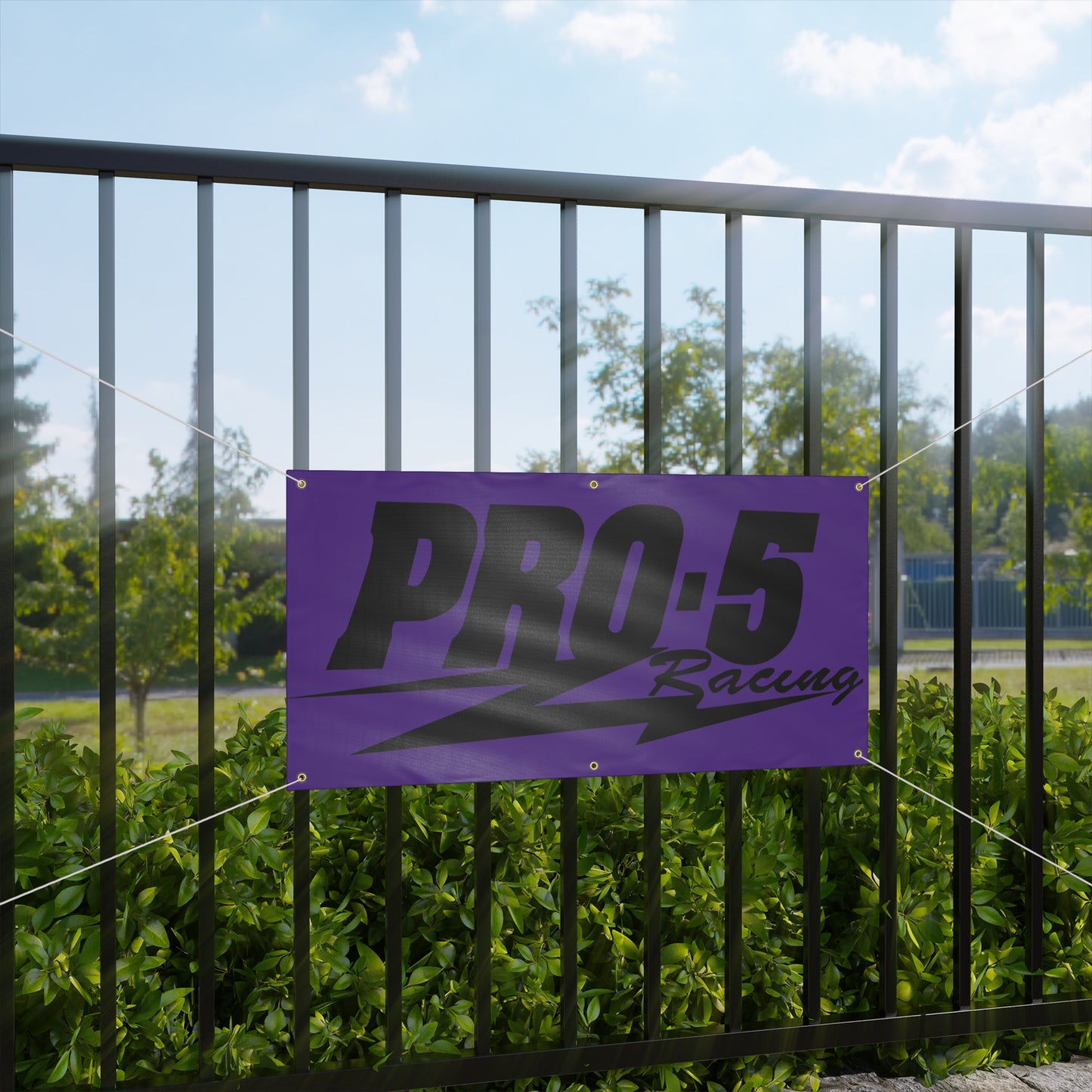 Copy of Pro 5 Black/Purple Matte Banner