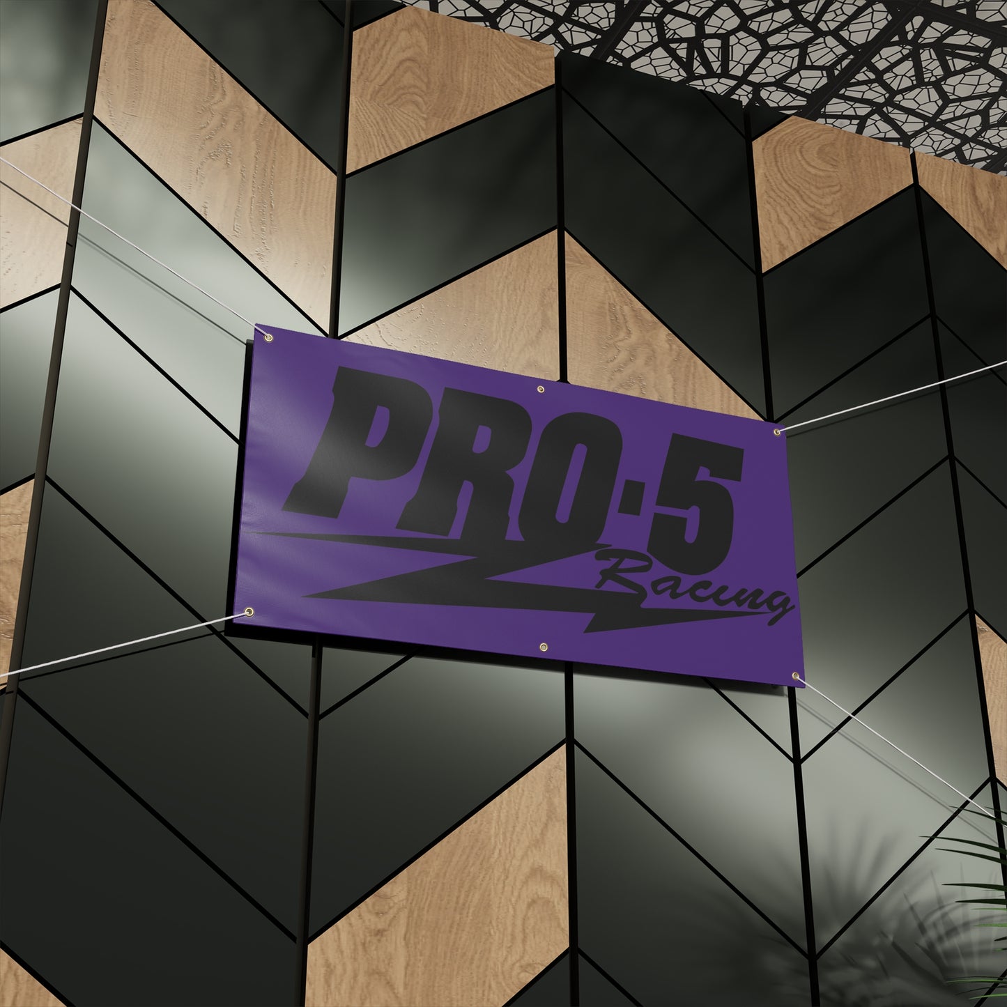 Copy of Pro 5 Black/Purple Matte Banner