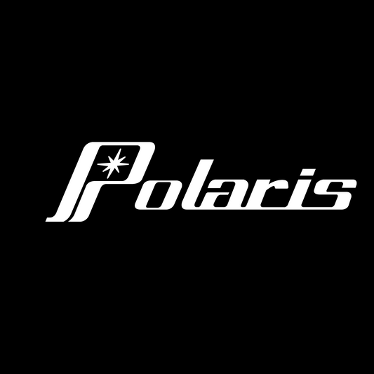 Retro Polaris Heat Transfer Logo 13"