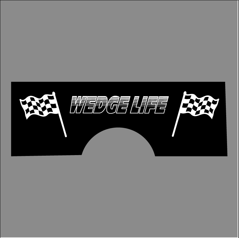 Wedge Chassis Dash Plates (SUMMER ONCE A MONTH SHIPPING)