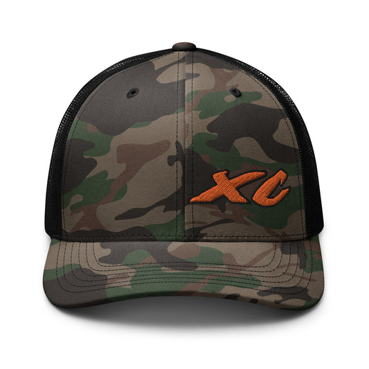 XC Camouflage trucker hat